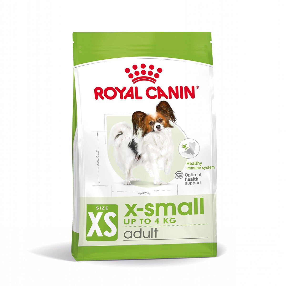 ROYAL CANINÂ® SIZE HEALTH NUTRITION X-SMALL ADULT GR 500- Alimento secco per cani di taglia piccolissima (fino a 4 kg)