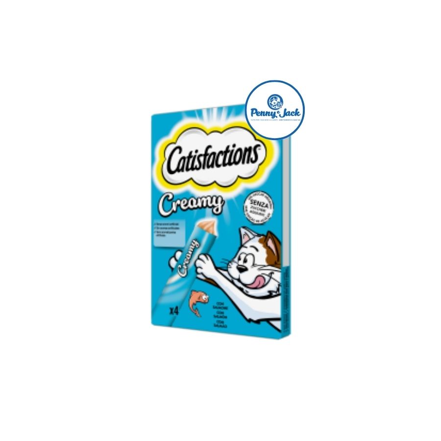 CATISFACTION CREAMY SALMONE GR 10 4 snack
