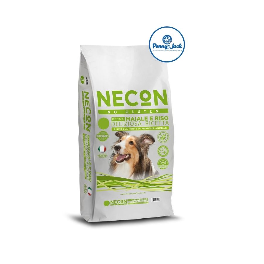 NECON NO GLUTEN CANE DELIZIOSA RICETTA RICCA IN MAIALE 3 KG