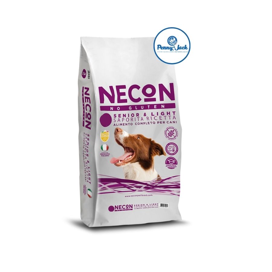 NECON NO GLUTEN CANE SENIOR & LIGHT 3 KG