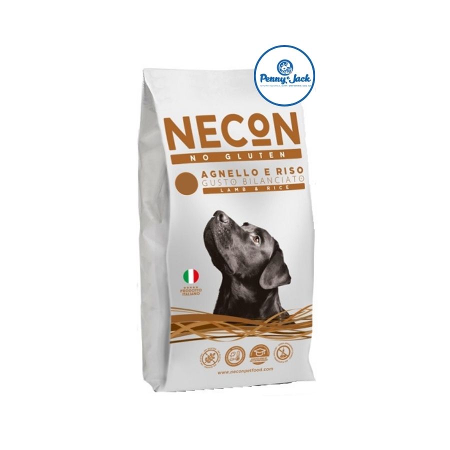 NECON NO GLUTEN AGNELLO E RISO KG 12