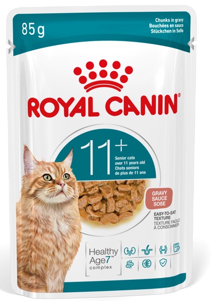 ROYAL CANIN GATTO AGEING 11+ BUSTA GRAVY GR85X12
