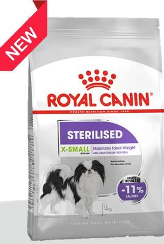ROYAL CANE XSMALL STERILIZZATO KG 1,5